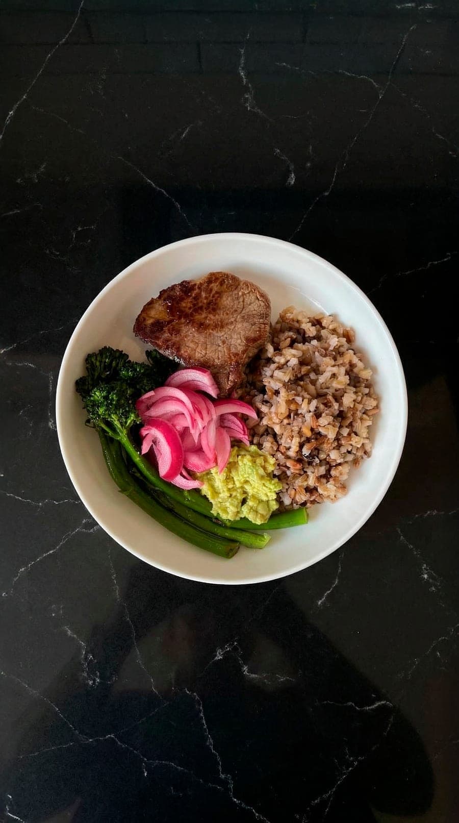 Receta real del plan: ternera con arroz y encurtidos
